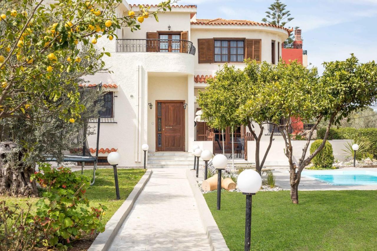 Hriska Luxury Villa イキソス エクステリア 写真