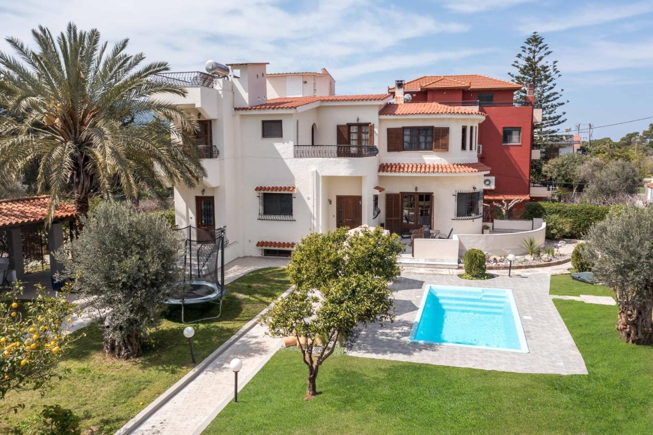 Hriska Luxury Villa イキソス エクステリア 写真
